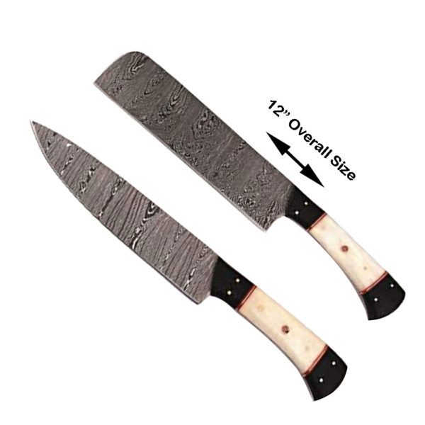 Damascus-Steel-Knives-set