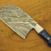 handmade cleaver damascus