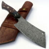 damascus cleaver serbian style